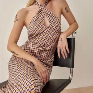 Reformation Silk Lille Dress Size 2